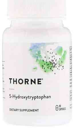 5-НТР (гідрокситриптофан) Thorne 5-Hydroxy-Tryptophan 90 капс Київ