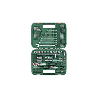 Набір інструментів Bosch 1/2&quot;, 1/4&quot;, 132шт, CrV (1.600.A02.Z9B) Вінниця