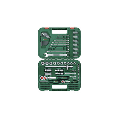 Набір інструментів Bosch 1/2&quot;, 1/4&quot;, 132шт, CrV (1.600.A02.Z9B) Вінниця - фото 2