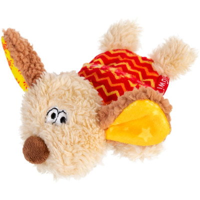 Іграшка для собак GiGwi Plush Собачка з пискавкою 13 см (75304) Вінниця - фото 1