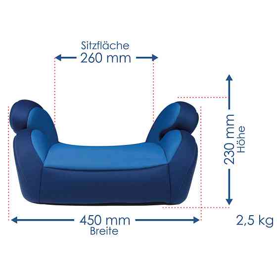 Автокрісло бустер "JR4X", Capsula, 15-36kg, 4-12років, синій, 774140 Київ