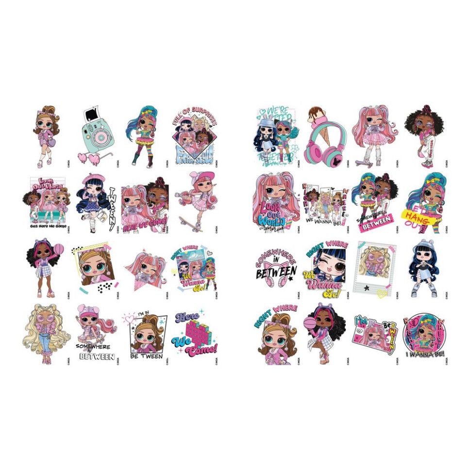 Дитяча книжка-розмальовка "Tweens Ali Dance" LCB9 зі стікерами Вінниця - фото 3