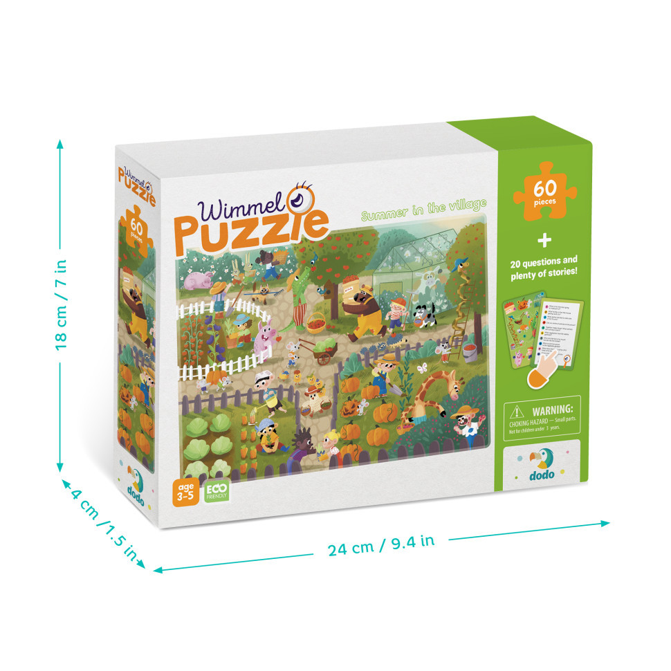 Дитячий Віммельпазл "Літо на селі" 300558, 60 елементів Вінниця - фото 3
