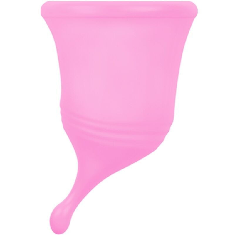 Менструальна чаша Femintimate EVE (4.6x6.8 см) у мішечку, рожева, M Sex Aura Київ - фото 1