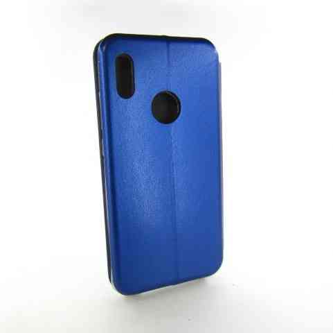 Чехол книжка Xiaomi Redmi Note 7 Подставка (синий) Одесса