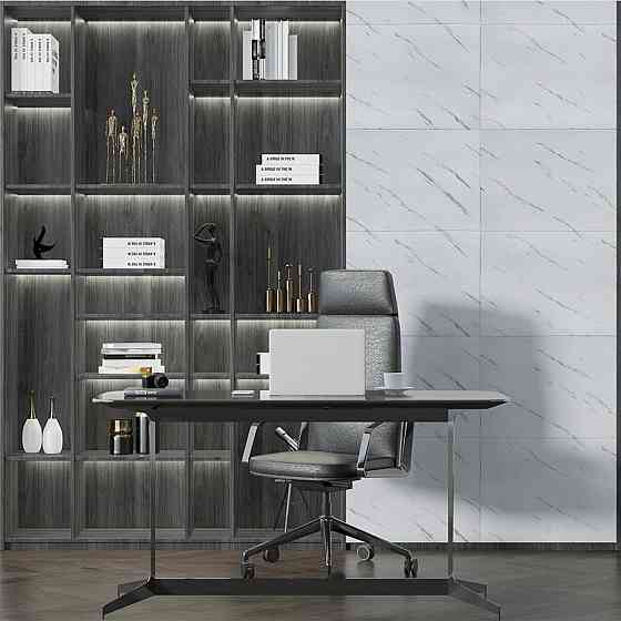 Самоклеющаяся 3D панель 700х700х4мм Белая мраморная плитка (364) SW-00001142 Киев