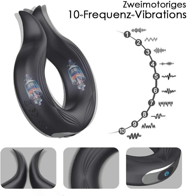 Вибрационное кольцо для пениса FULUTOY из Германии Днепр - изображение 5