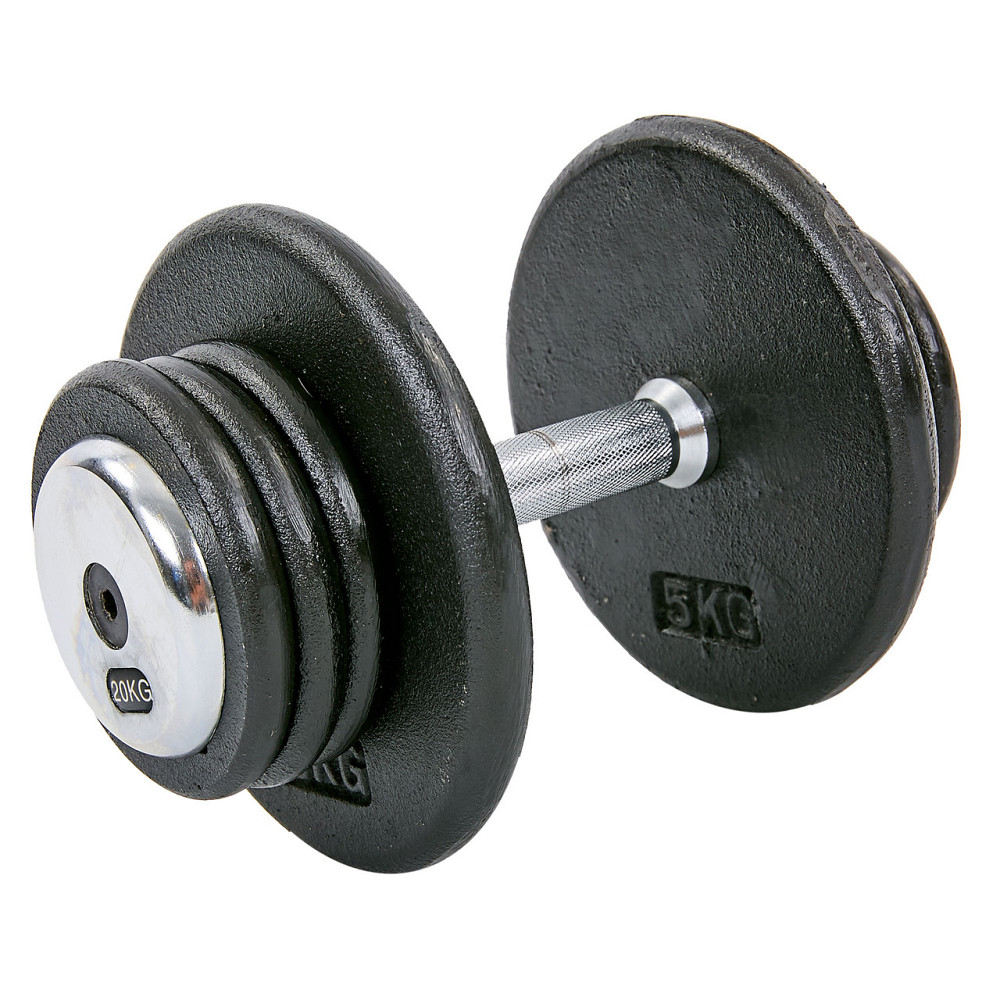 Гантель 20 кг цільна професійна RECORD-7231-20 Київ - фото 1