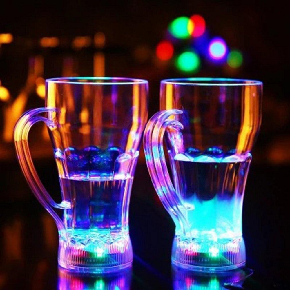 Светящийся Led бокал пивной  классический,  бокал для пива с подсветкой 300 мл Кременчуг - изображение 4