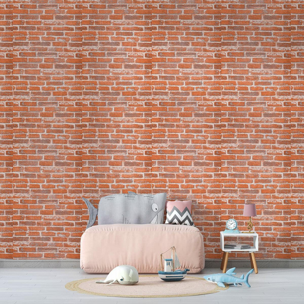 3D самоклеюча панель Руда Катеринославська цегла Київ - фото 6