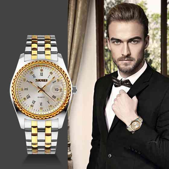 Skmei 9098SI-B Silver Men SBR Київ