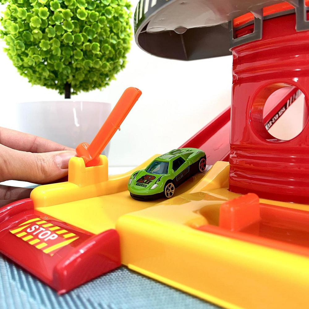 Гараж паркування 3 поверхи 50х35х9см 6 шт машинок (P9988A-2) Чернігів - фото 2