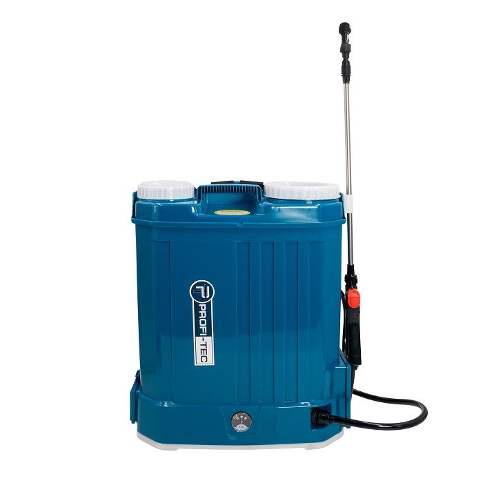 Мощный аккумуляторный опрыскиватель PROFI-TEC PS1610 : с АКБ 12V 8Ah, бак 16л (005970) Киев - изображение 3