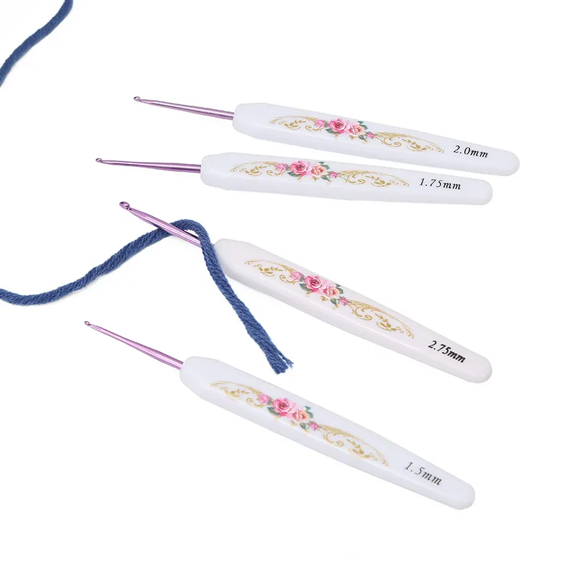 Набор крючков для вязания в косметичке, 16 штук белых крючков, размер 1.0/6.0 мм Каменец-Подольский - изображение 3