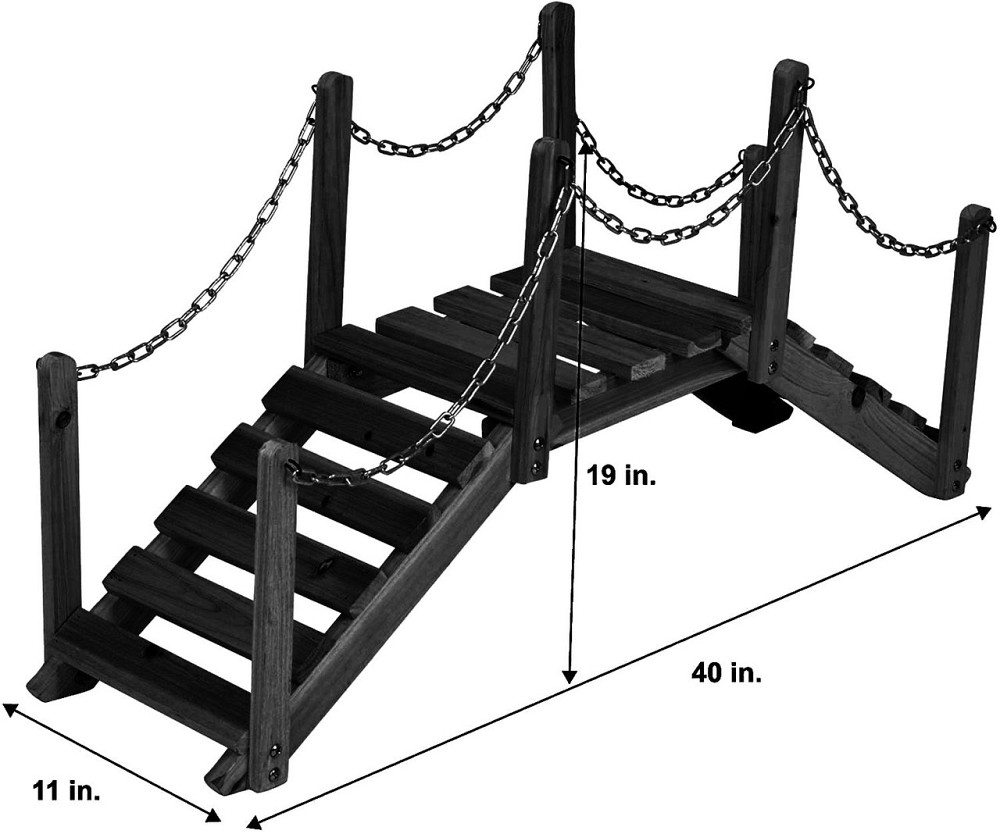Садовий місток "Манету" венге Миколаїв - фото 1