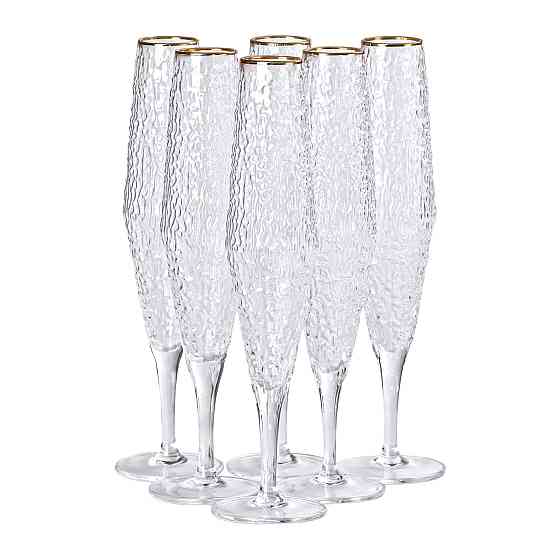 Набір бокалів для шампанського 250 мл, 6 штук Київ