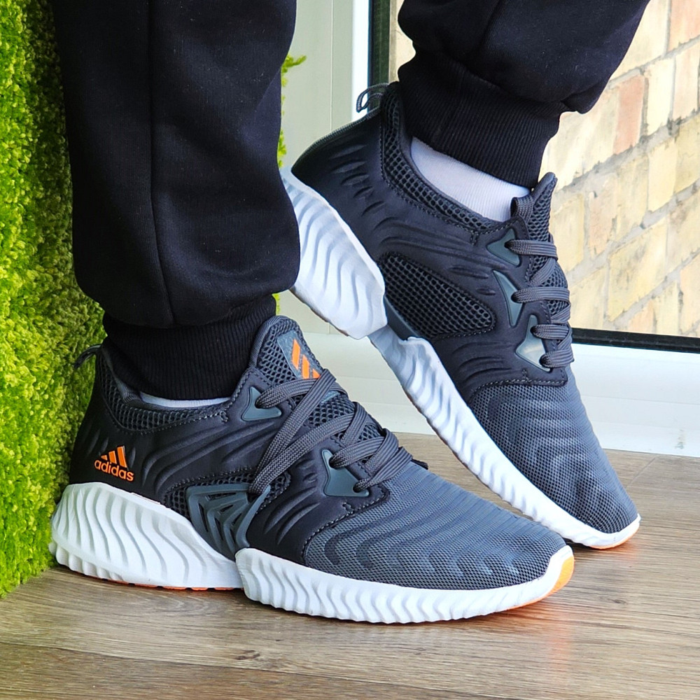 Кросівки Чоловічі Adidas Alphabounce Сірі Адідас (розміри: 42,43,44,45) Відео Огляд Дніпро - фото 2
