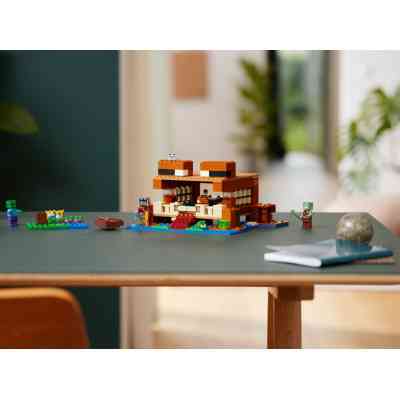 Конструктор LEGO Minecraft Будинок у формі жаби 400 деталей (21256) Вінниця