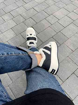 Угги жіночі Zoya shoes чорні натуральна шкіра висота 10 см (C36-2 5603) Коломыя