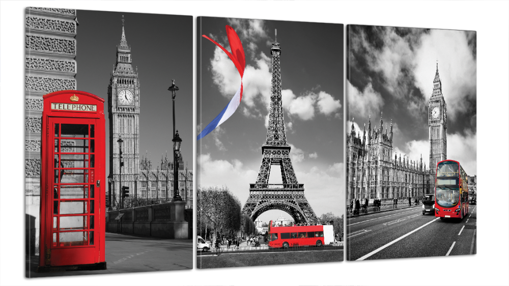Модульна картина Місто Лондон Art-29_B3 Київ - фото 1