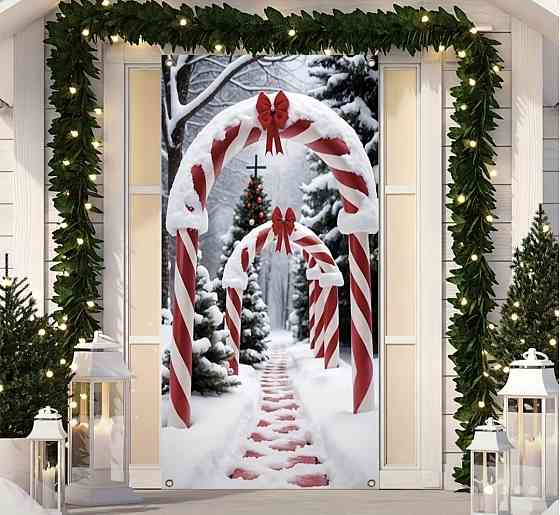 Банер на двері Різдвяний Смела