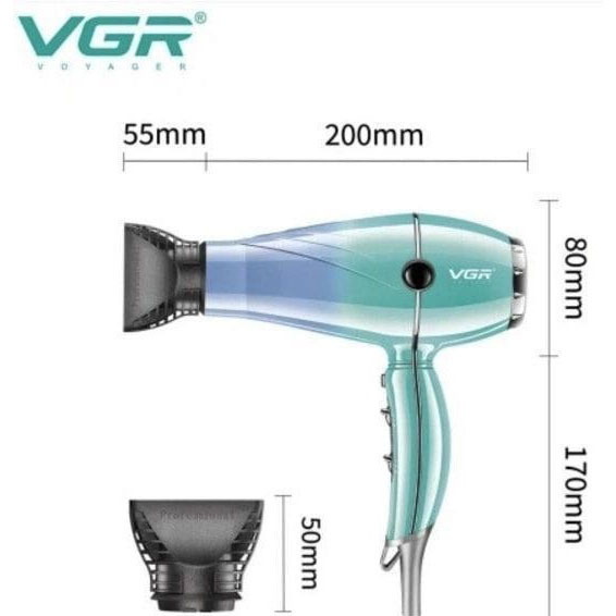 Удобный фен для домашнего использования VGR, Фен для укладки волос с функцией ионизации OJ-58 Львов - изображение 17