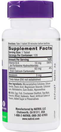 Мелатонін для сну Natrol Melatonin 120 таб Київ