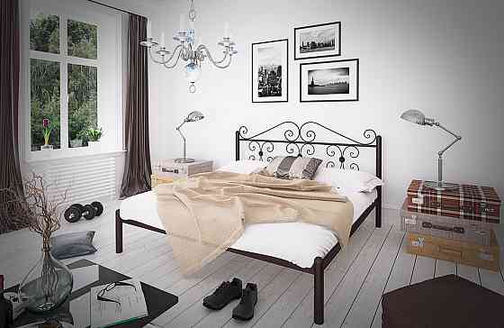 Двоспальне металеве ліжко Бегонія від ТМ Теnero Харків