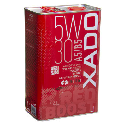 Моторна олива Xado Atomic Oil 5W-30 A5/B5 RED BOOST 4л (XA 26241) Вінниця - фото 1