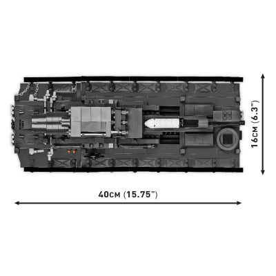Конструктор Cobi Самоходная мортира Карл 1:28, 1574 деталей (COBI-2560) Винница - изображение 2