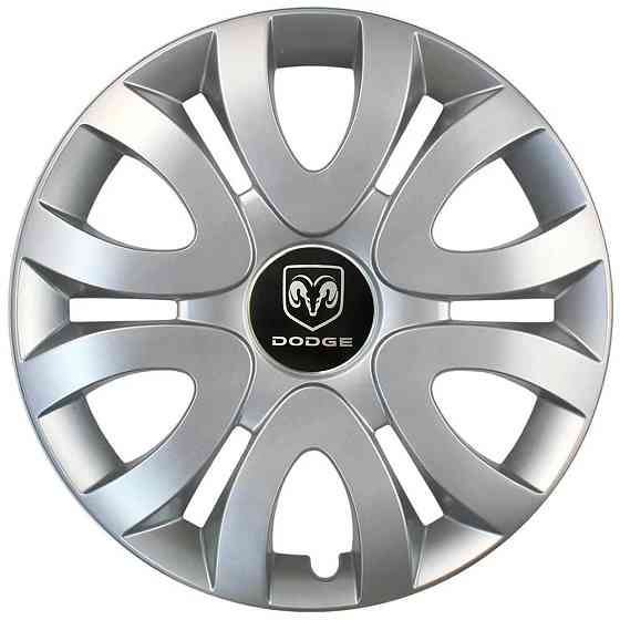 Автомобильные модельные колпаки R15 Dodge 330 4шт, SJS, серебряные Киев