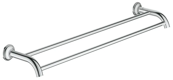 Двойной держатель для полотенец Grohe Essentials Authentic (40654001) Киев