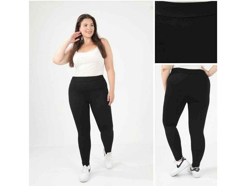 Лосіни на флісі батал арт.980.9 чорний р.3XL ТМ Prenses   Solmir Київ - фото 1