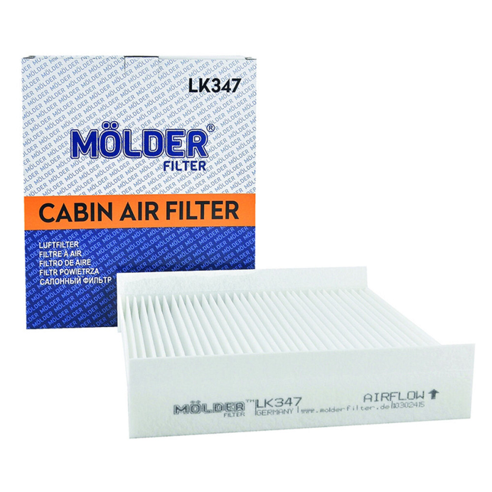 Фільтр салону Molder LK347 (WP9320, LA457, CU2040, K1228) Киев - изображение 1