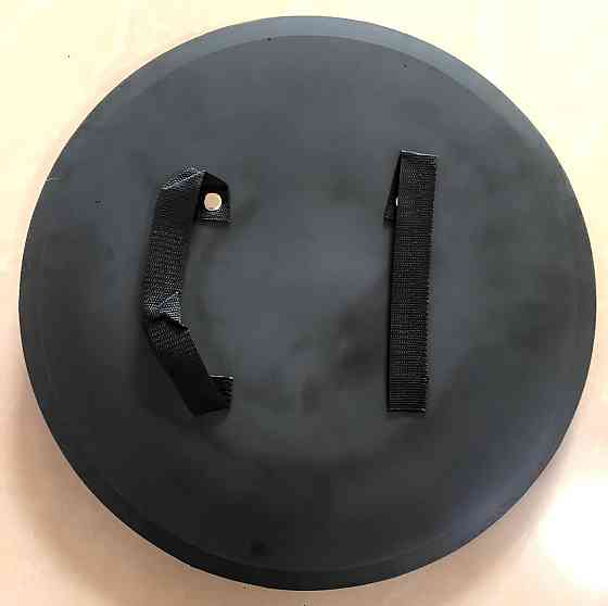 Іграшковий гумовий щит Captain America RESTEQ 1:1. М'який щит Капітана Америки 45 см Київ