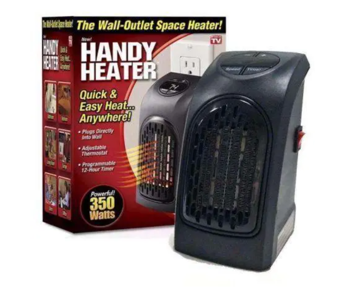 Тепловентилятор мини в розетку Handy Heater  400Вт портативный электрообогреватель комнатный 4445 Одесса - изображение 5