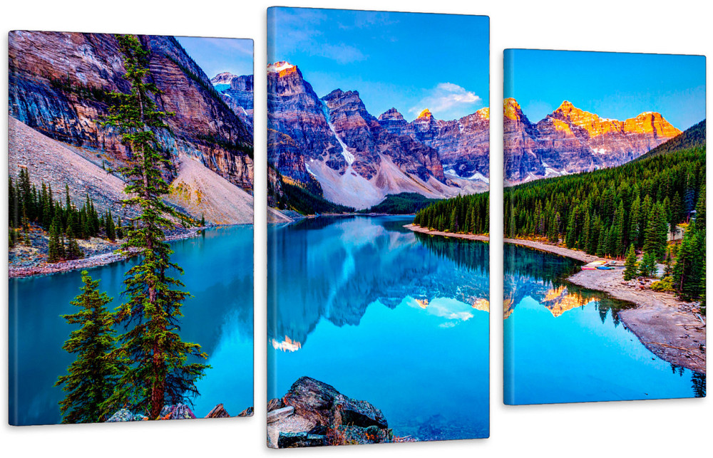 Модульна картина у вітальню/ спальню  Гірський пейзаж   Art-552_3 Київ - фото 1