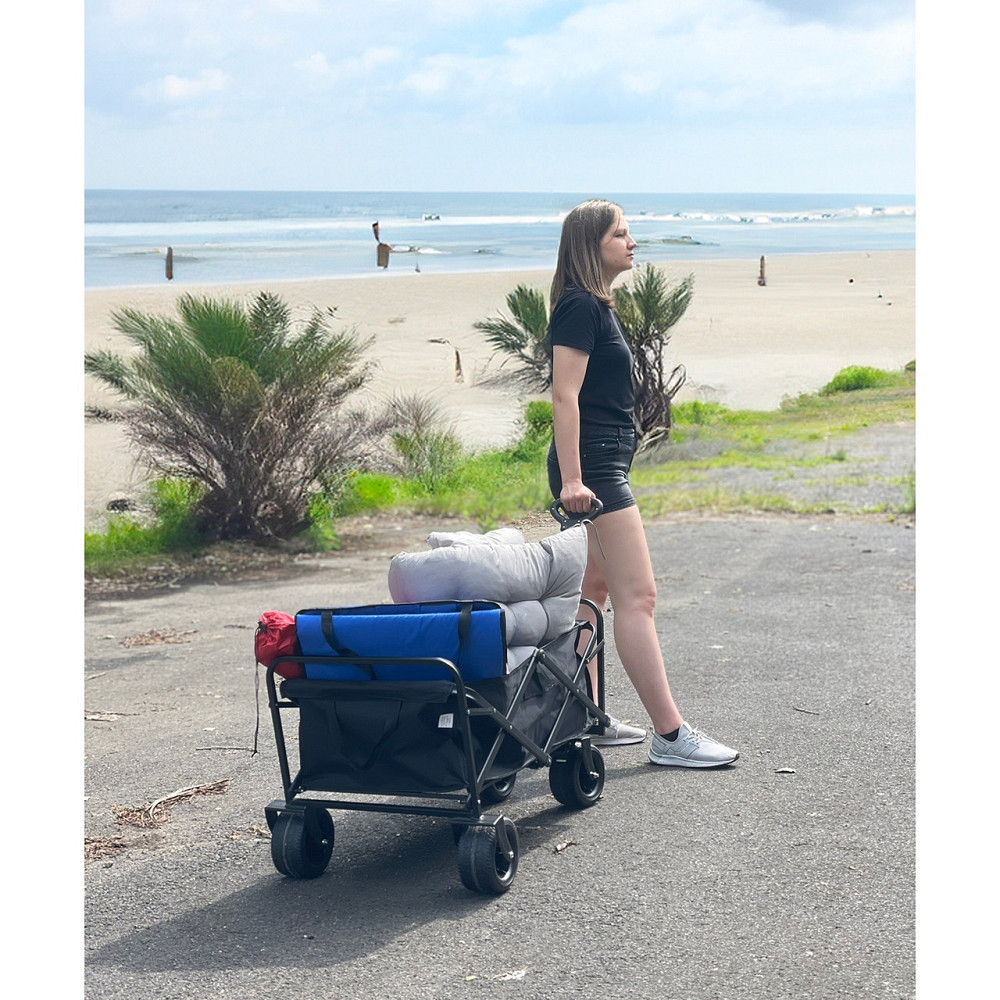 Складная транспортная тележка для кемпинга / отдыха до 100 кг Gardlov (23084) Нововолынск - изображение 9