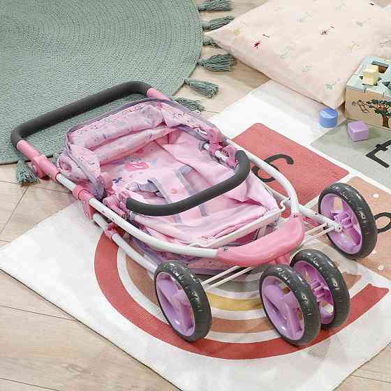 Триколісний візочок для ляльки Baby Born – Квітковий стиль Делюкс (складний) Днепр