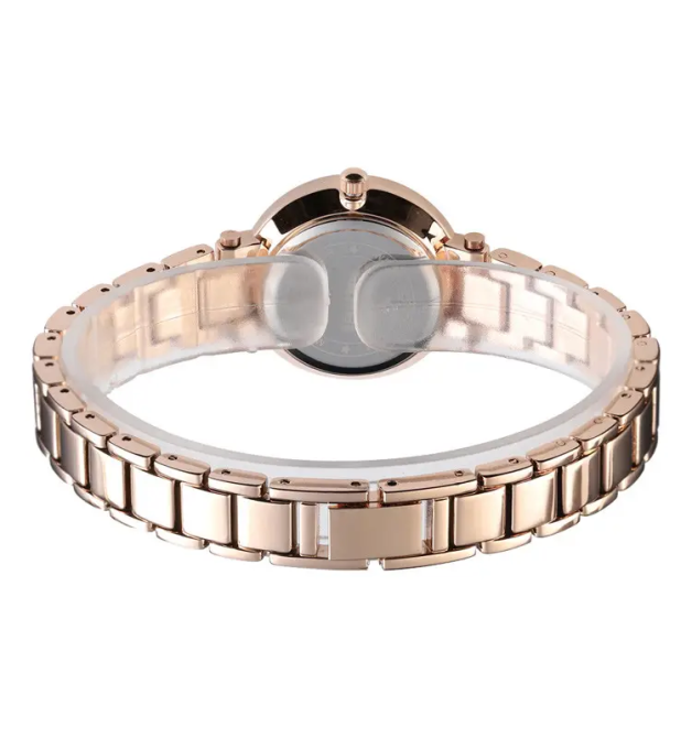 Часы женские наручные Skmei 1411 Звездное сияние (Розовое золото) Винница - изображение 7