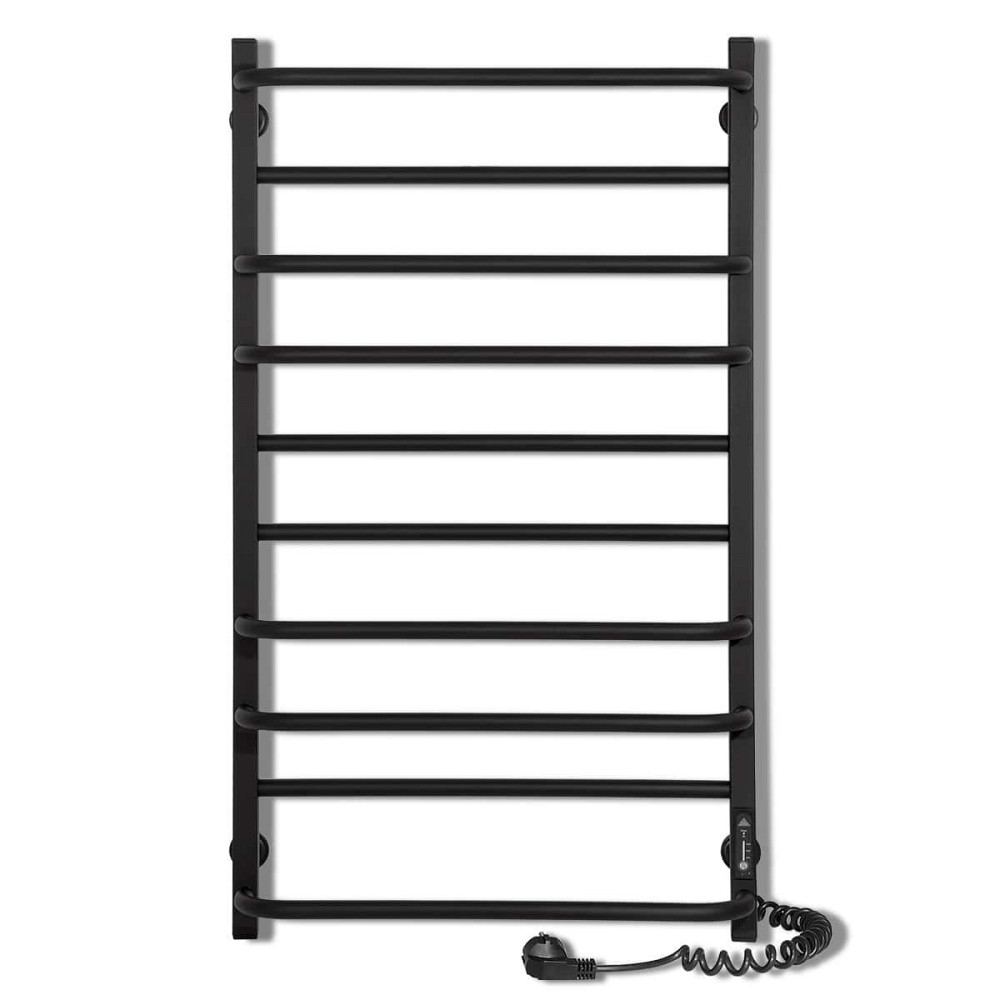 Електричний полотенцесушитель Laris Зебра Комфорт ЧК10 500Х900 Е чорна Київ - фото 2