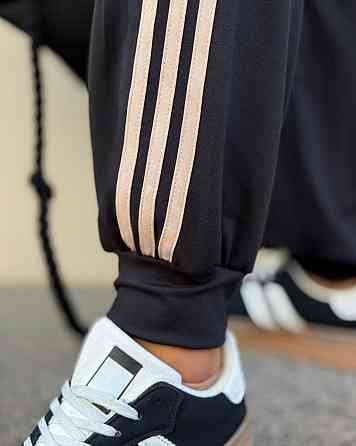 Жіночий стильний прогулянковий костюм двонитка Чорний, 56/58 Одеса