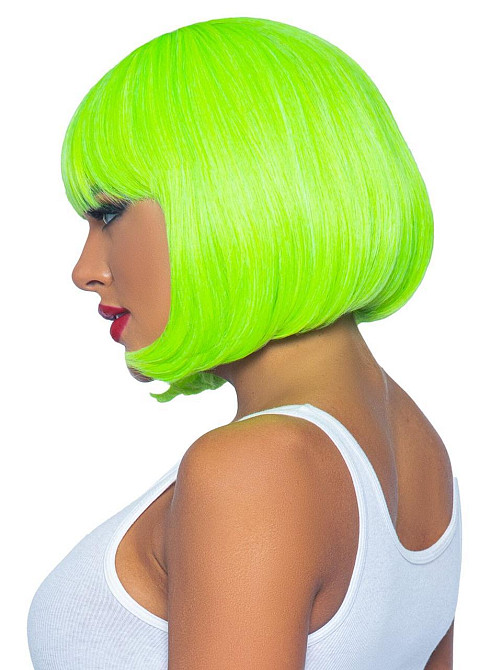 Парик Leg Avenue 12″ Neon short bob wig Neon Green Sex Aura Киев - изображение 3
