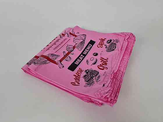 Пакет майка поліетиленова (тип FA) 320 (2*80)*550/0.013 Meat Леомі (100 шт.) Харків