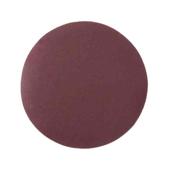 Круг наждаковий на липучці 125 мм, папір клас E, щільність 220 г/м², К180, 10 од. INTERTOOL BT-0564 Київ