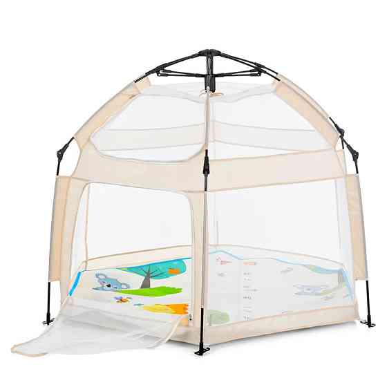 Детский манеж MR 1512 Ivory Beige 146×127×110 см Винница
