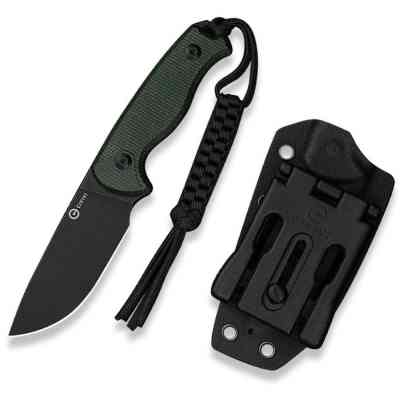 Ніж Civivi Timberbark, Green Micarta, Darkwash (C23094-3) Вінниця