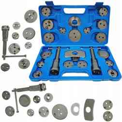 Набор съёмников тормозных цилиндров 22 шт 2 воротка с прав. и левой резьбой Silver Мукачево