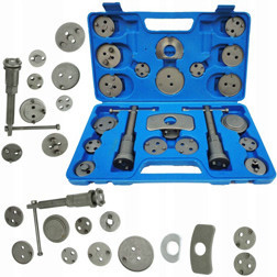 Набор съёмников тормозных цилиндров 22 шт 2 воротка с прав. и левой резьбой Silver Мукачево - изображение 4