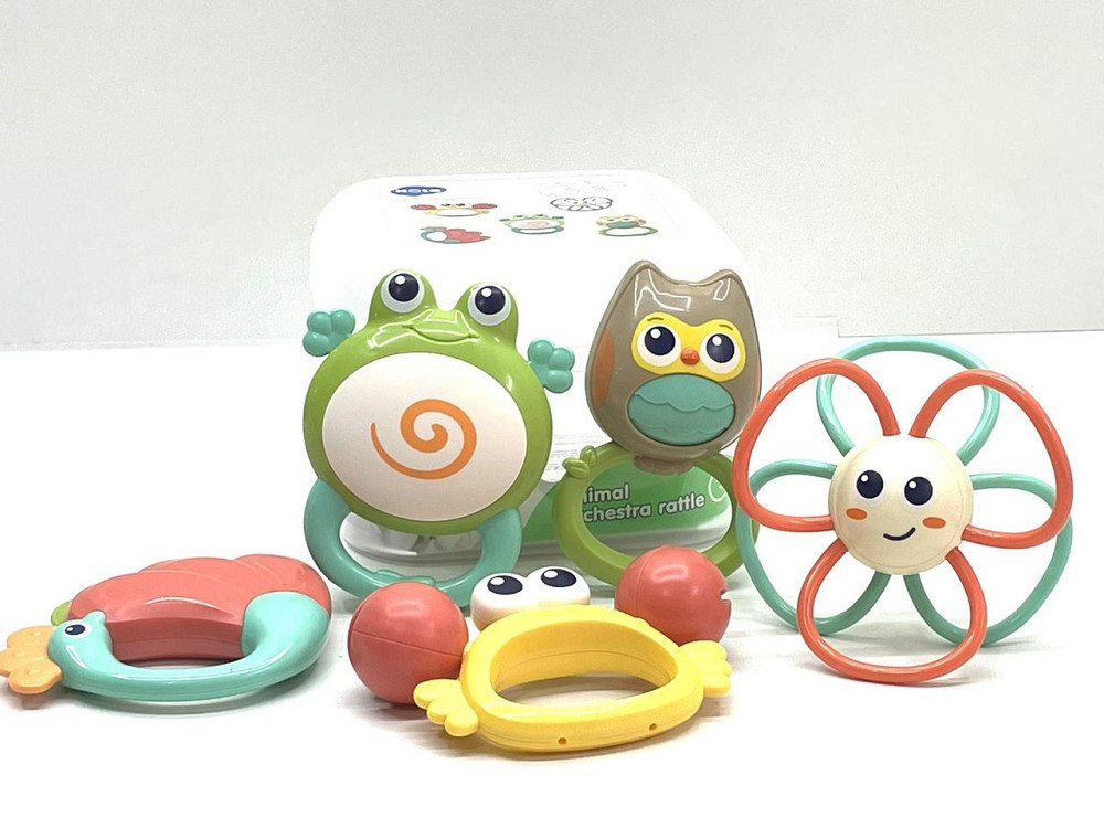 Набір брязкальце Hola Toys 5шт (E318B) Чернігів - фото 3